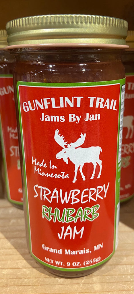 Gunflint Trail Jams by Jan  Jams by Jan Strawberry Rhubarb  