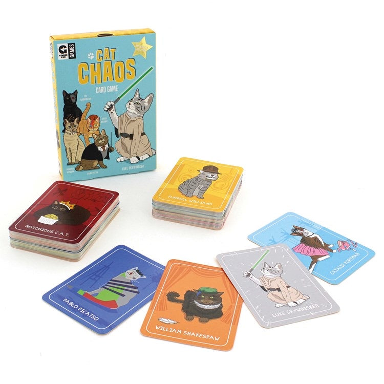 Cat Chaos Card Game  Ginger Fox   