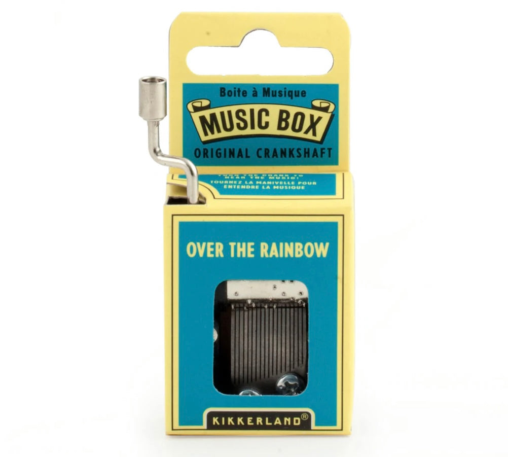 Music Boxes  Kikkerland Over The Rainbow  