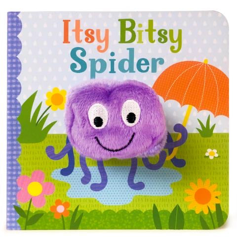 Itsy Bitsy Spider Finger Puppet Book  Cottage Door Press   