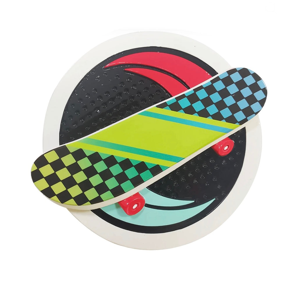 Skateboard Ornament  Polar X   