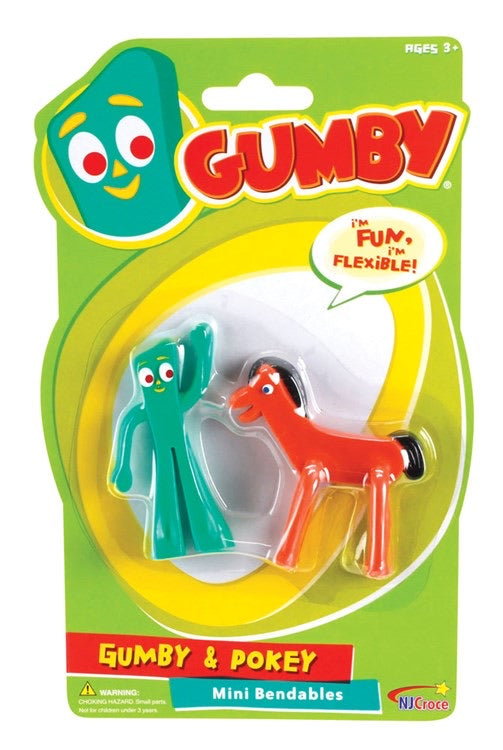 Gumby & Pokey Set  Toysmith   