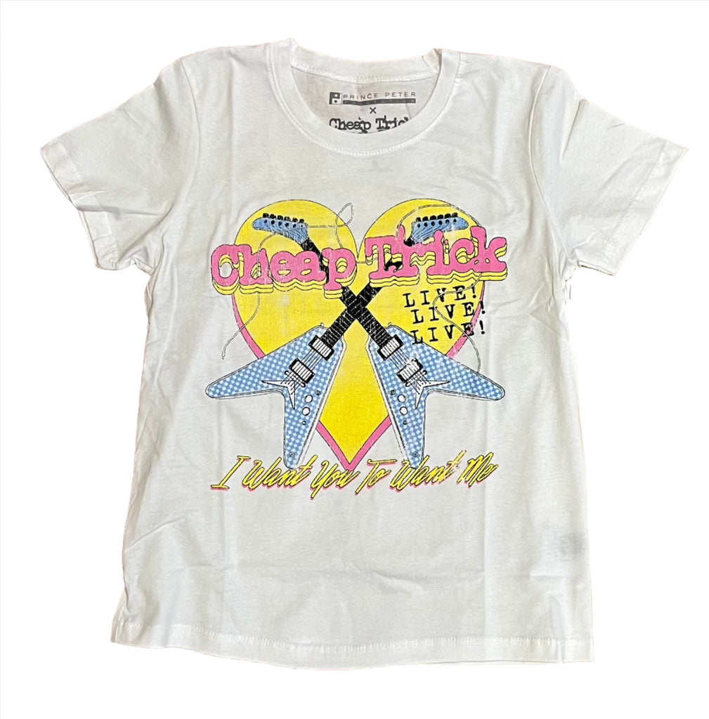 Cheap Trick Want Me Tee  Westbay Showroom   