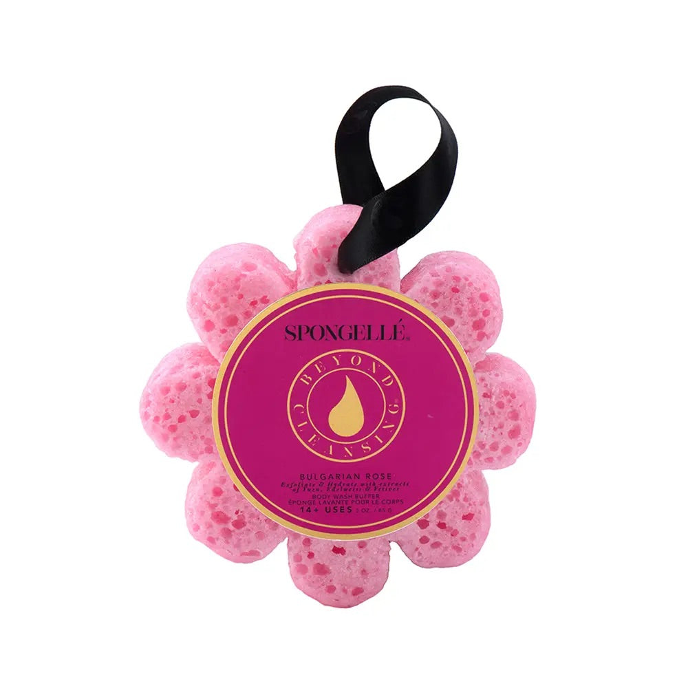 Spongellé Infused Body Buffers  Spongelle Bulgarian Rose  