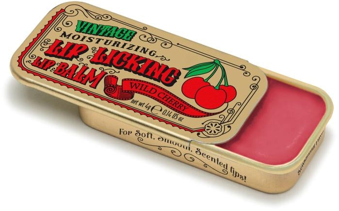 Vintage Lip Balm Tins  Tinte Wild Cherry  