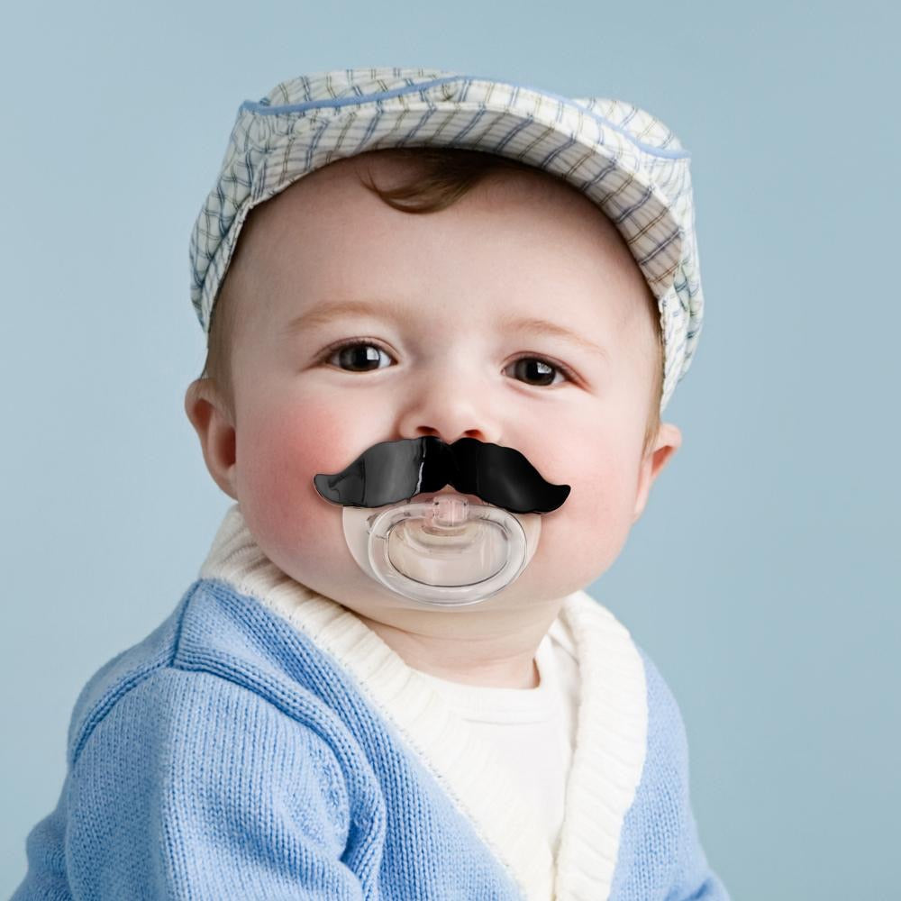 Mustache Pacifier  Fred and Friends   