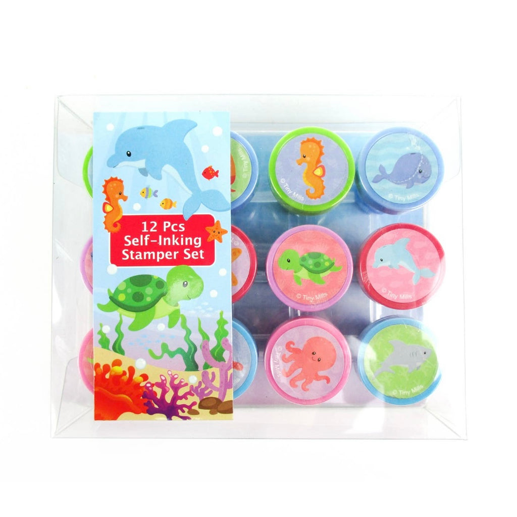 Stamp Kits for Kids  Tiny Mills Ocean Life Turtle  