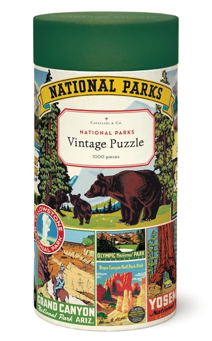 National Parks Puzzle  Cavallini Papers   