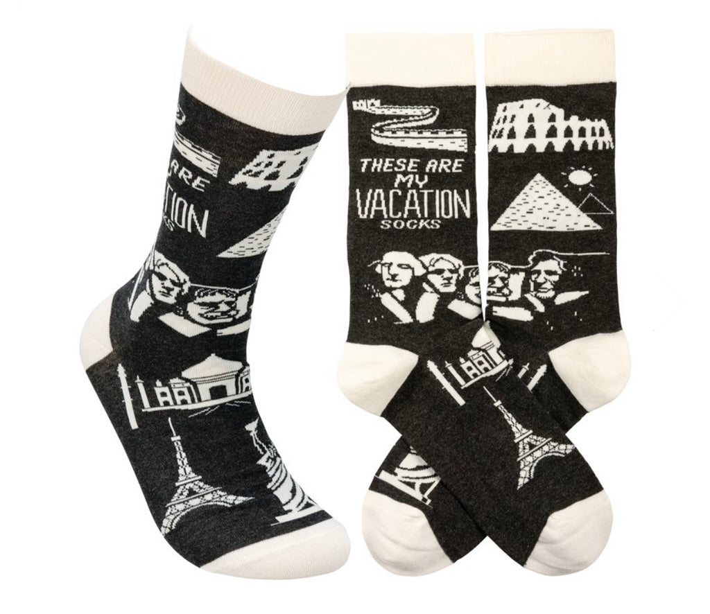 These Are My Vacation Socks  Primitives by Kathy   