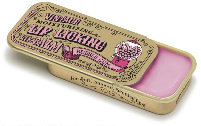 Vintage Lip Balm Tins  Tinte Bubble Gum  