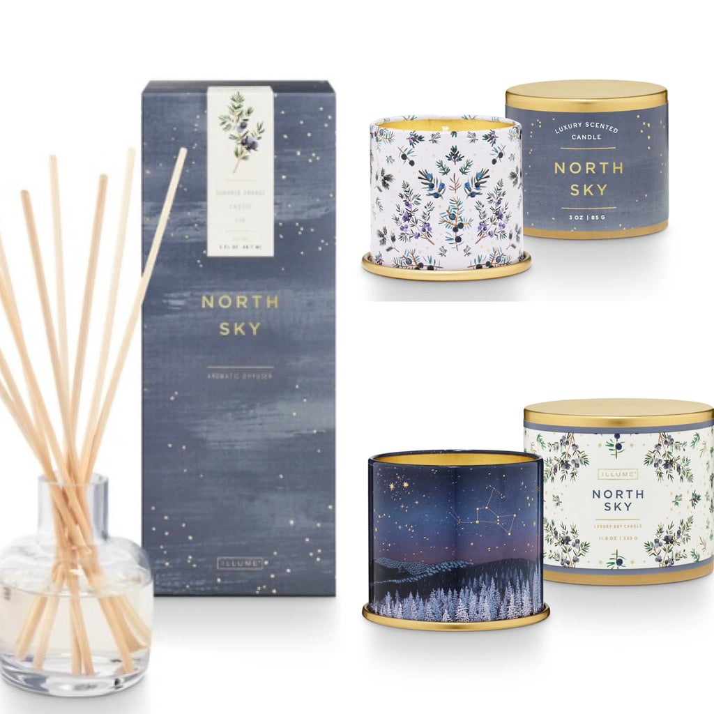 North Sky Candles and Diffuser  Illume   