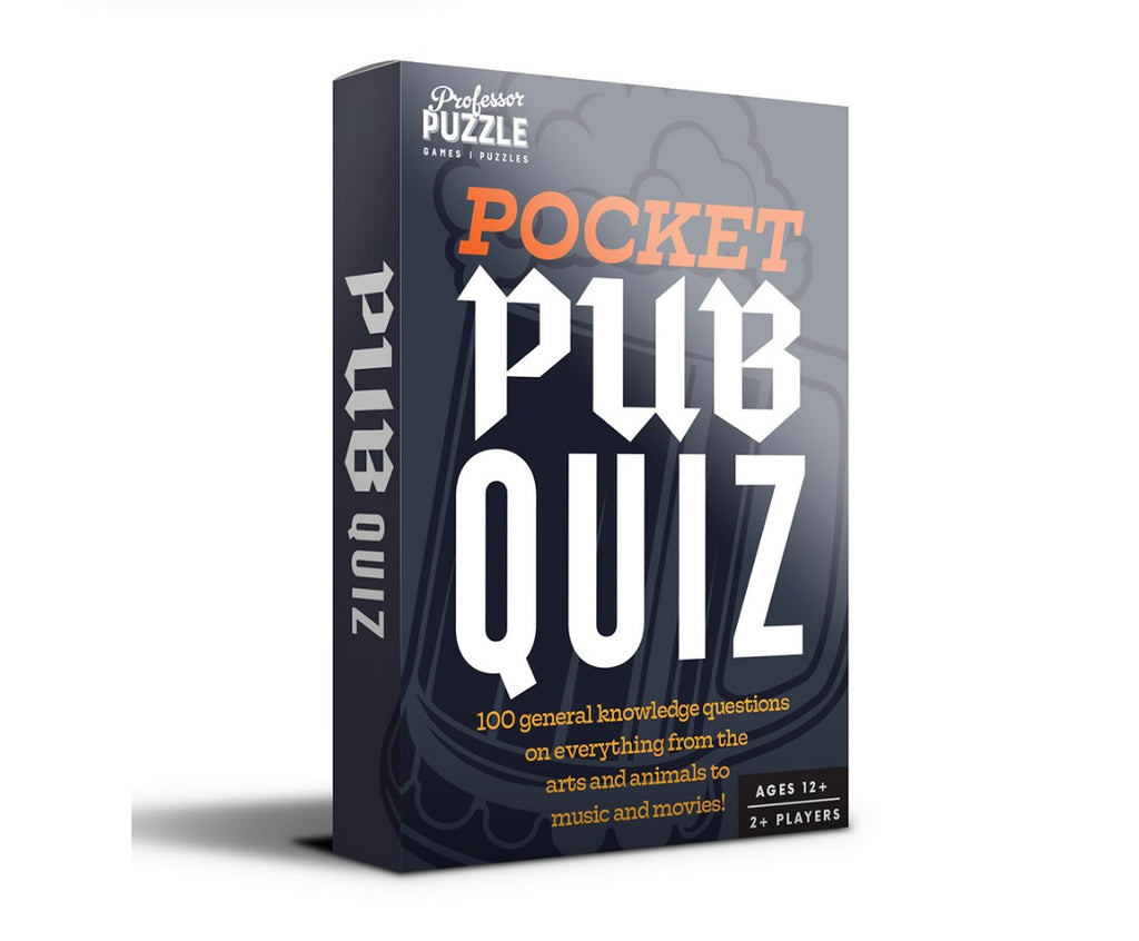 Mini Trivia Games  Professor Puzzle Pub Quiz  