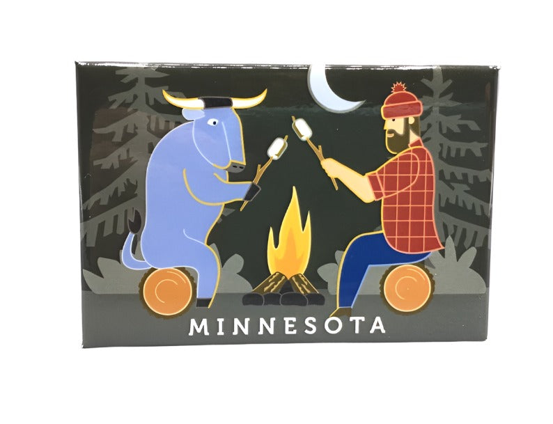 Cindy Lindgren Minnesota Magnets  Cindy Lindgren Paul & Babe Campfire  