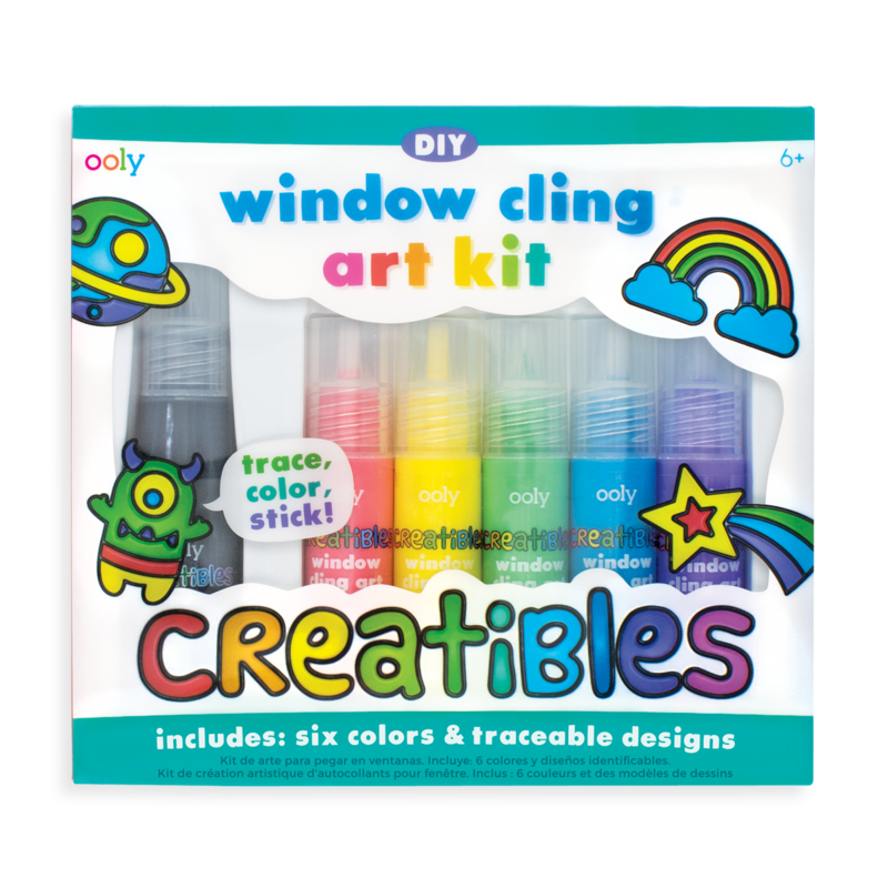 Window Cling Art Kit  Ooly   