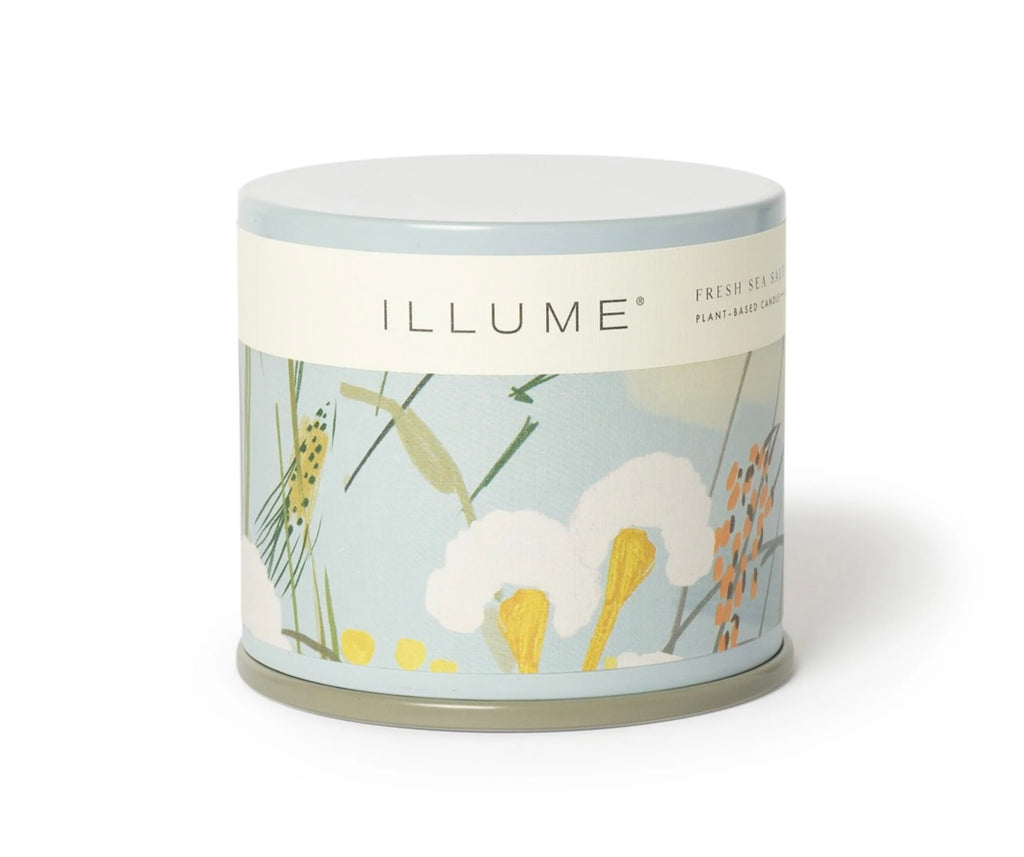 Fresh Sea Salt Candles & Diffusers  Illume Vanity Tin  