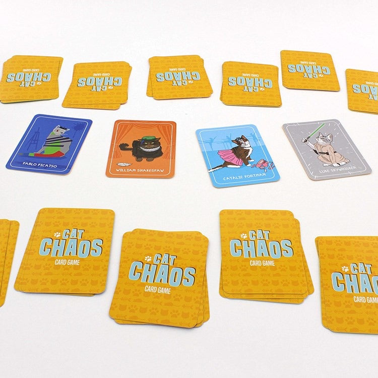 Cat Chaos Card Game  Ginger Fox   