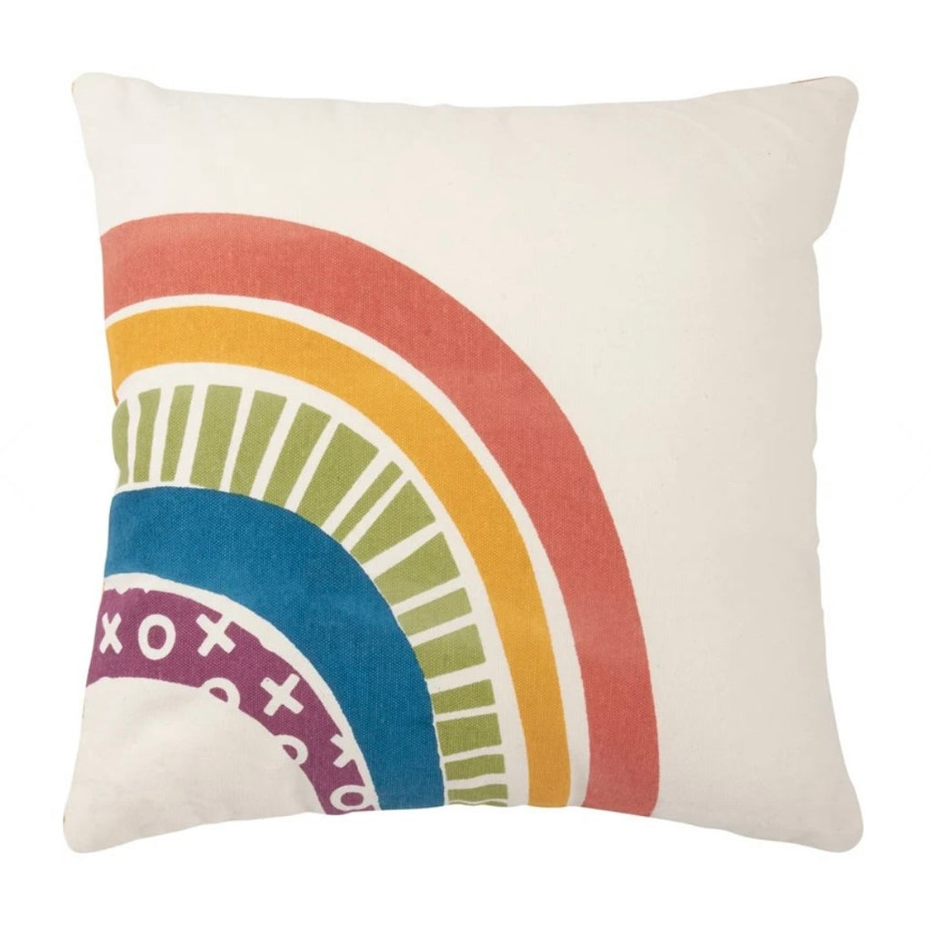 Rainbow Pillow  Primitives by Kathy   