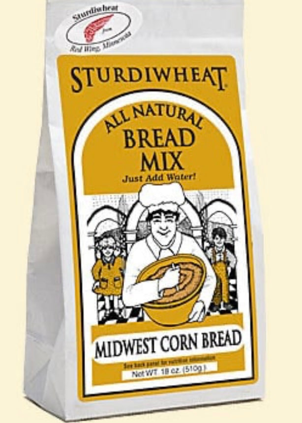 Bread Mixes  Sturdiwheat Midwest Corn Bread  