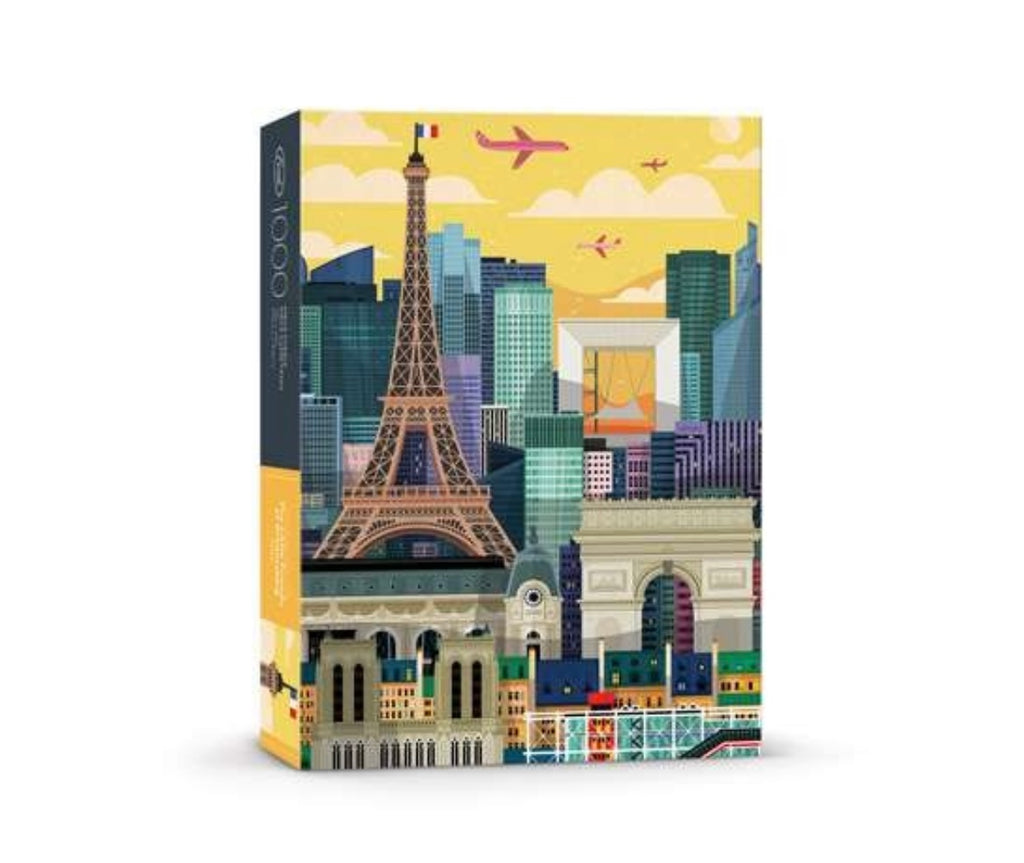 Cities 1000 Piece Puzzles  Fred and Friends Paris  