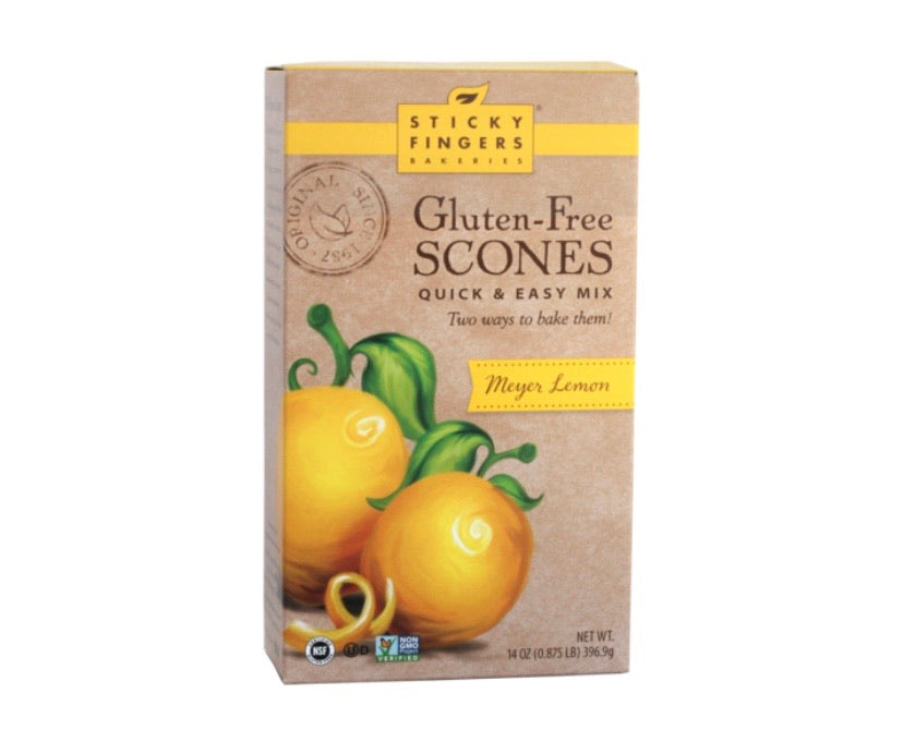 Sticky Fingers Bakeries Scone Mix  Sticky Fingers Bakery Gluten Free Meyer Lemon  