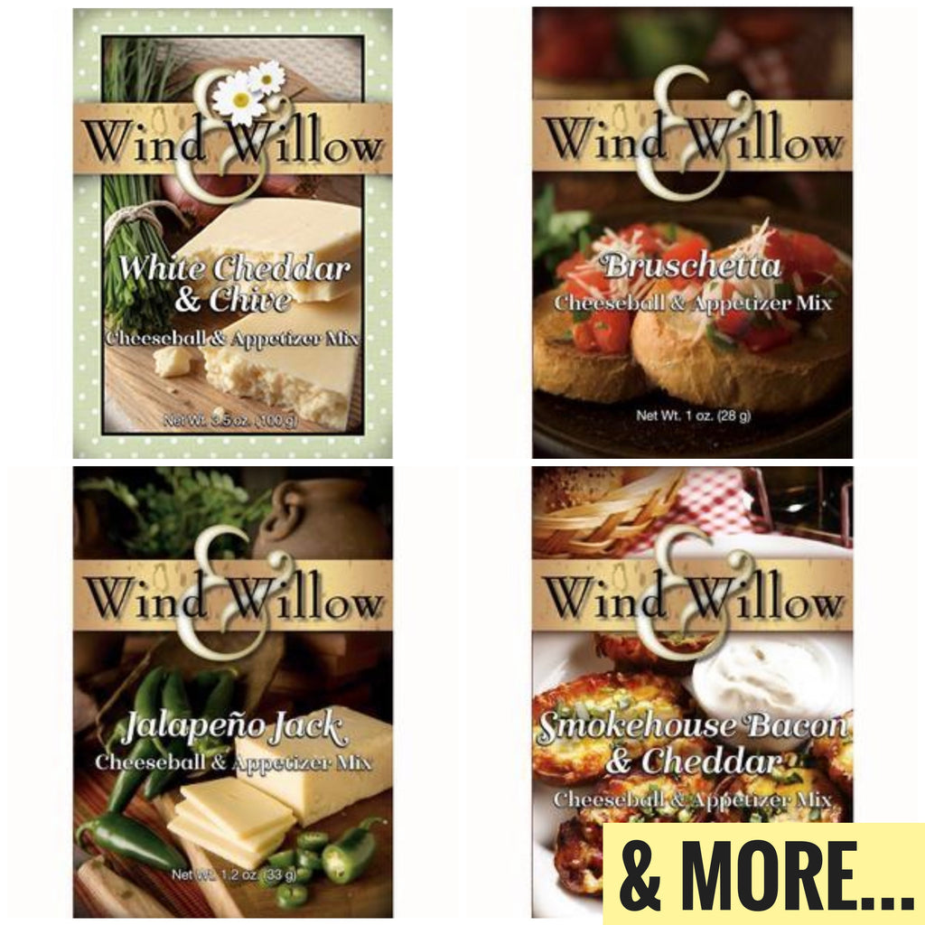 Savory Cheeseball Mixes by Wind and Willow  Wind & Willow   