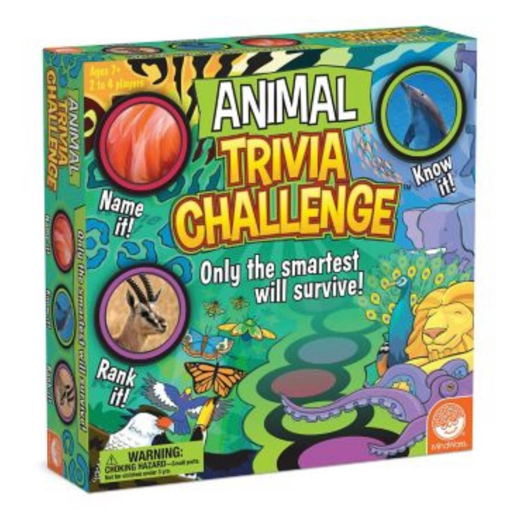 Animal Trivia Challenge Game  Mindware   