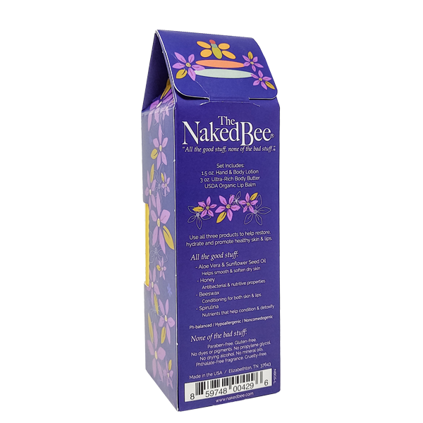 Lavender & Beeswax Absolute Gift Set  Naked Bee   