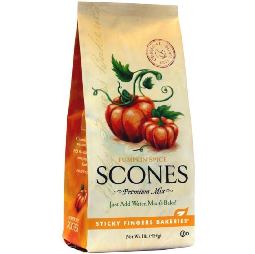 Sticky Fingers Bakeries Scone Mix  Sticky Fingers Bakery Pumpkin Spice  