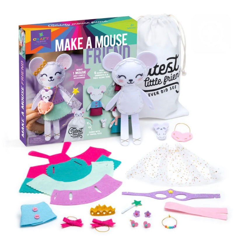 Craft-Tastic Creative Sets  Play Monster Make-A-Mouse Friend  