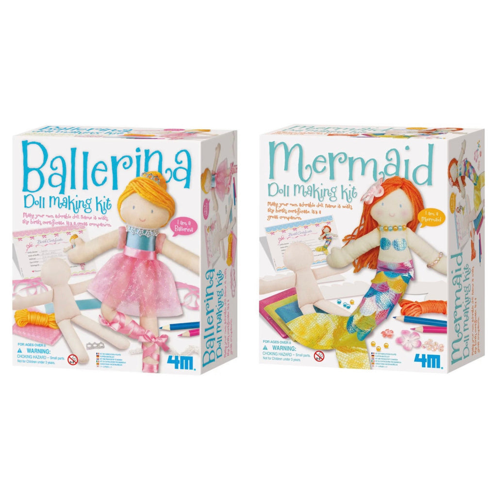 Make Your Own Ballerina/Mermaid Doll  Toysmith   