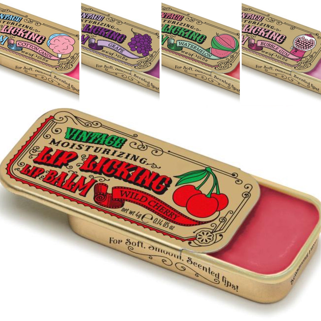 Vintage Lip Balm Tins  Tinte   