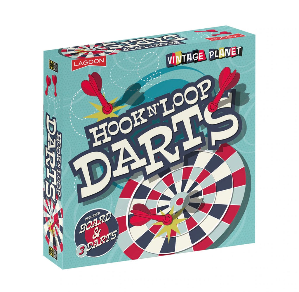 Vintage Planet Indoor Games  University Games Hook & Loop Darts  