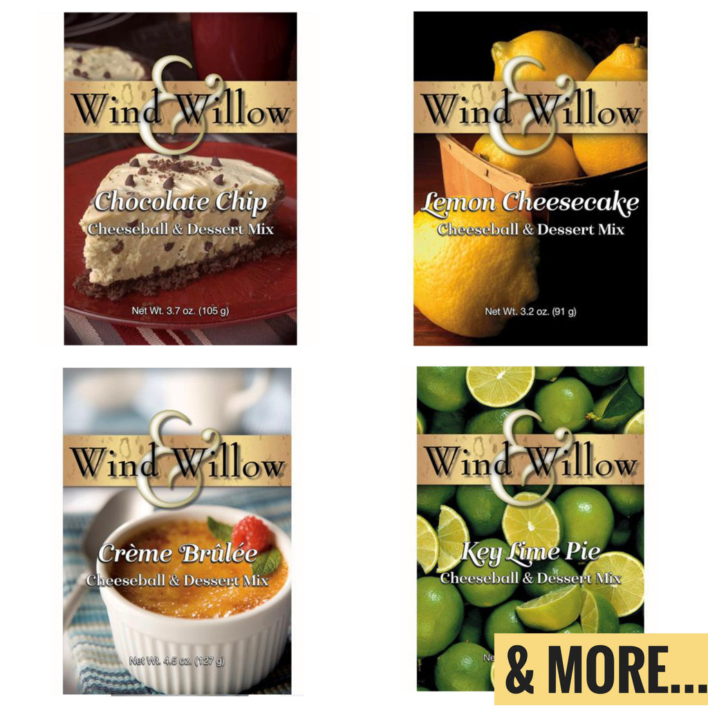 Dessert Cheeseball Mixes by Wind and Willow  Wind & Willow   