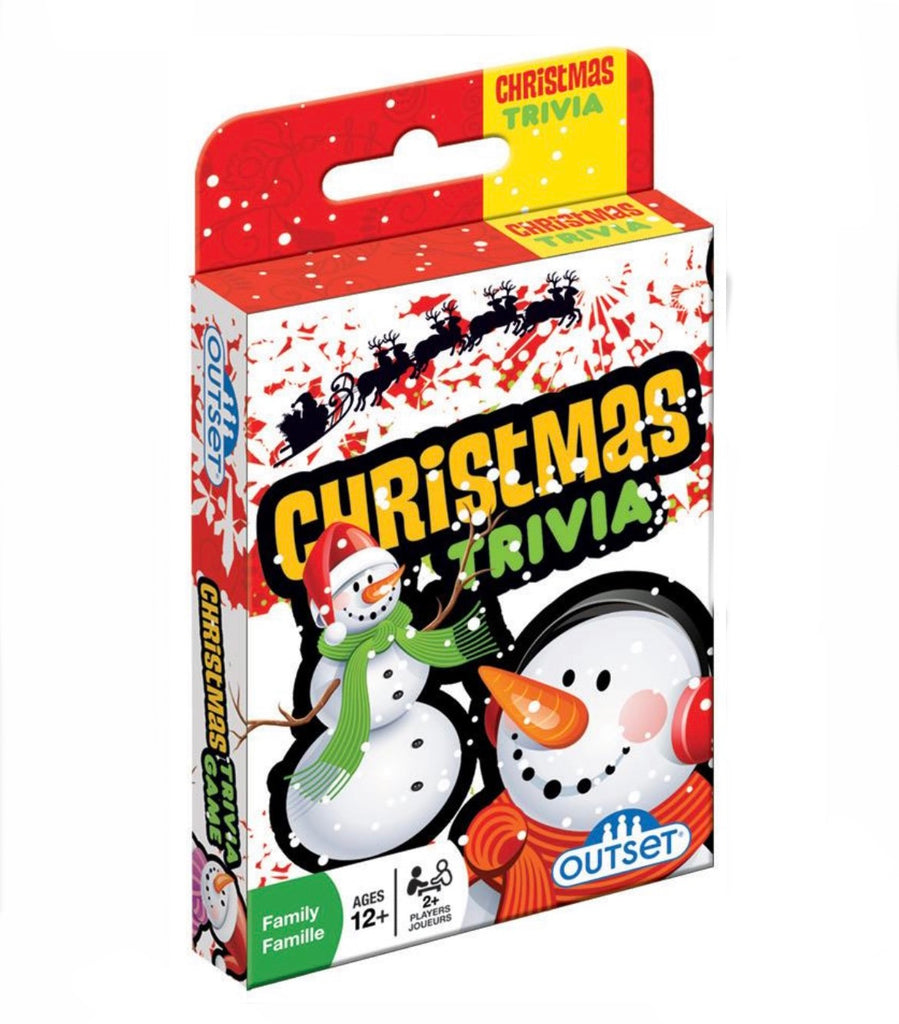 Christmas Trivia Card Game  Outset Media   