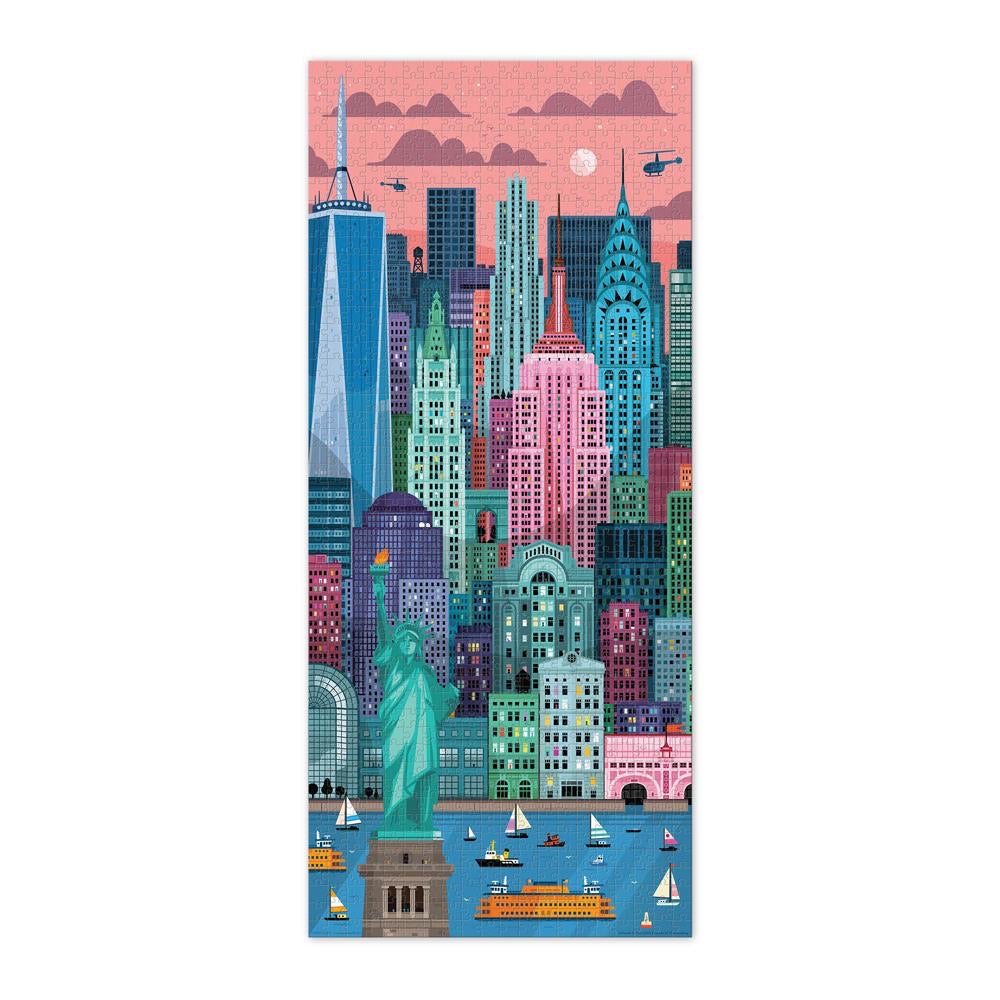 Cities 1000 Piece Puzzles  Fred and Friends   