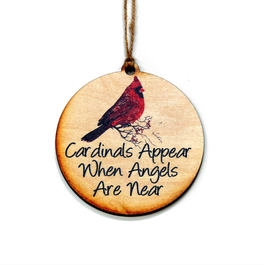 Inspirational Cardinal Ornaments  Driftless Studios When Cardinals Appear  