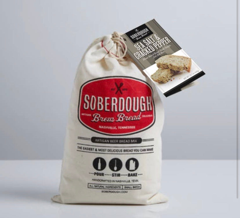 Soberdough Beer Breads  Soberdough Sea Salt & Cracked Pepper  