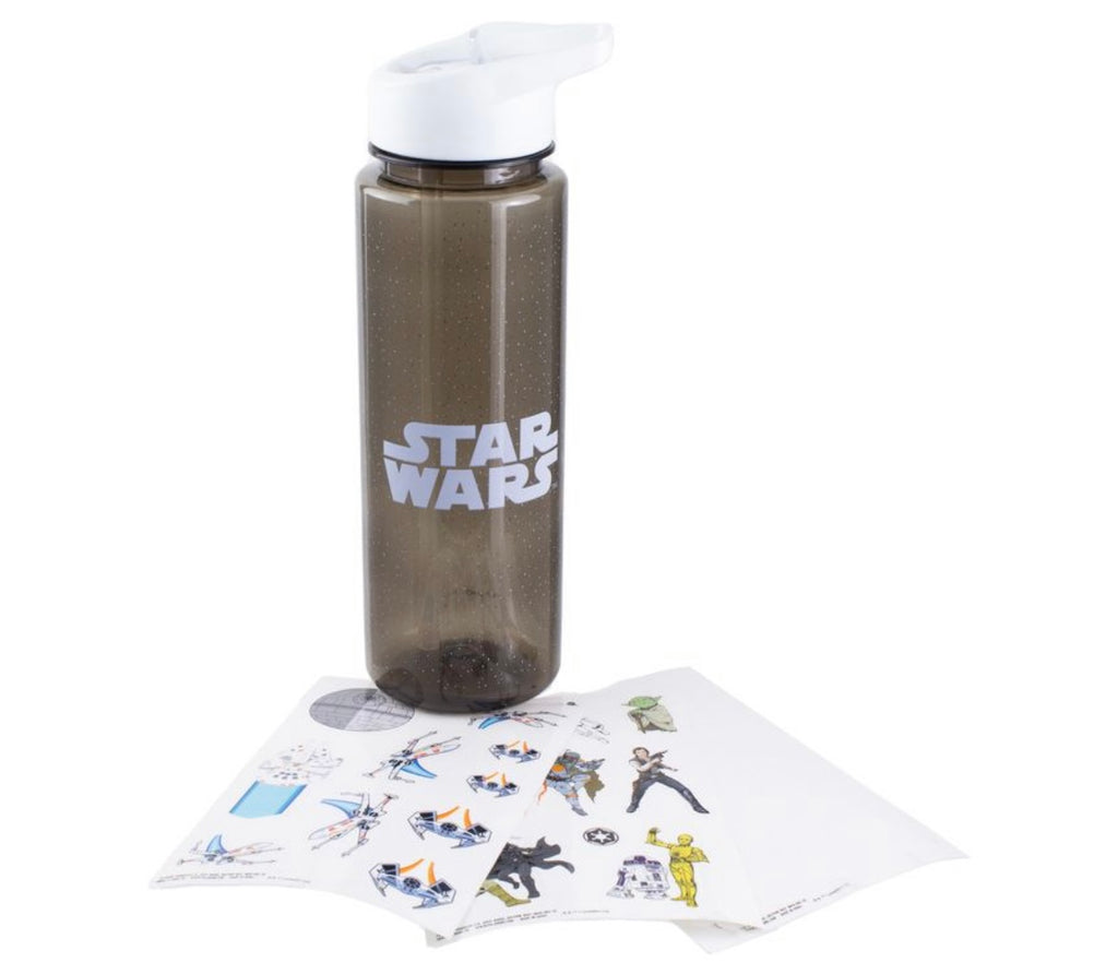 Star Wars Water Bottle w/ Stickers  Paladone   