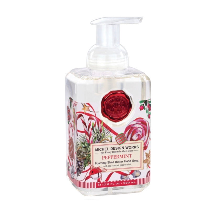 Peppermint Soap and Candles  Michel Foaming Hand Soap  