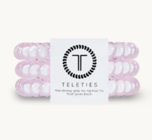 Teleties Hair Ties  Teleties Rose Water Pink  