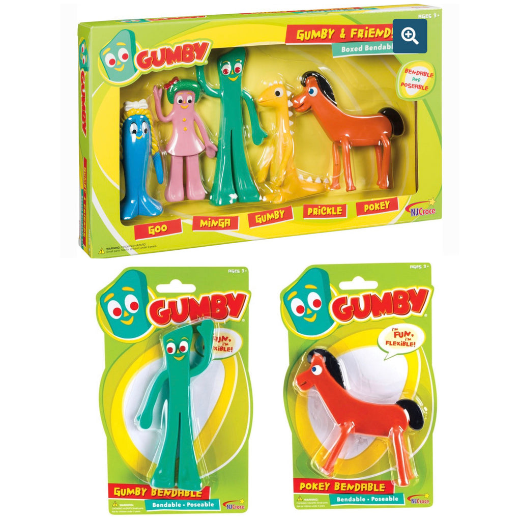 Retro Gumby, Pokey & Friends  Toysmith   