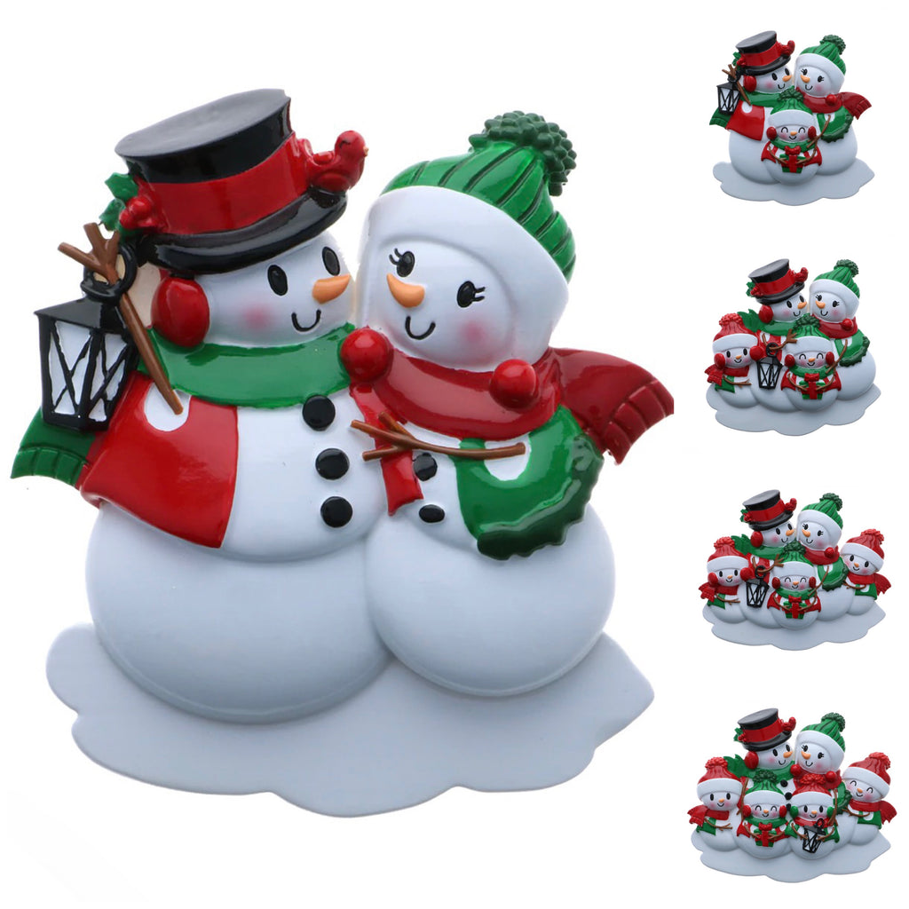 Snowman Family Ornaments  Polar X   