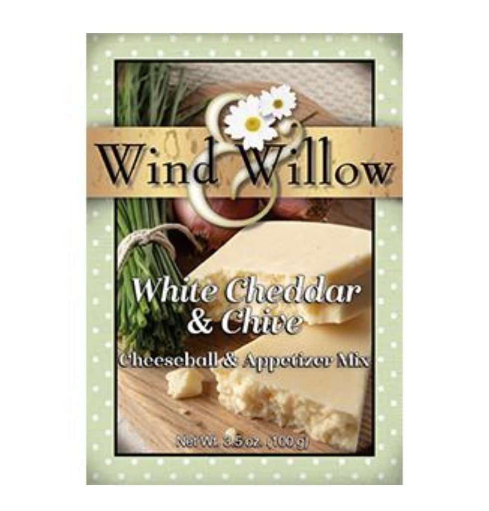 Savory Cheeseball Mixes by Wind and Willow  Wind & Willow White Cheddar & Chive  