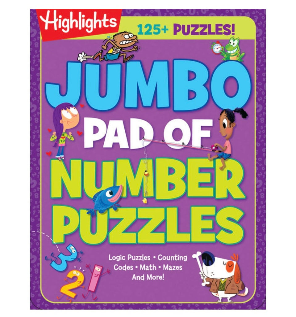 Jumbo Pad of Number Puzzles  Penguin Random House   