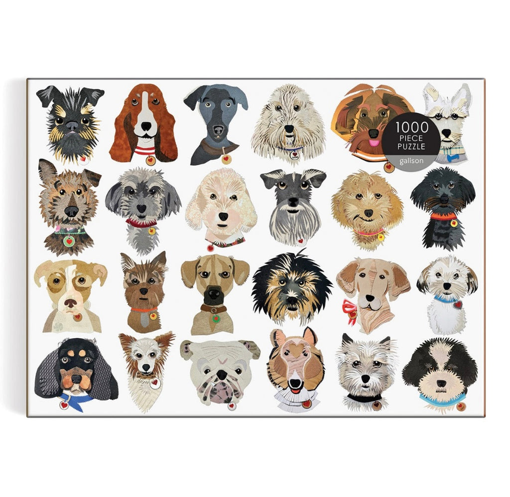 Paper Dogs 1000 Piece Puzzle  Chronicle   