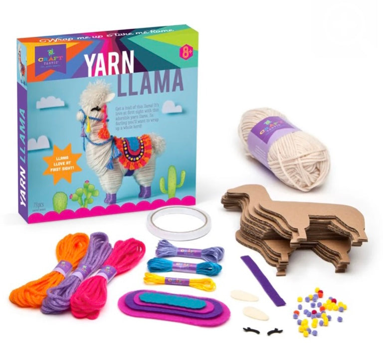 Craft-Tastic Creative Sets  Play Monster Yarn Llama  