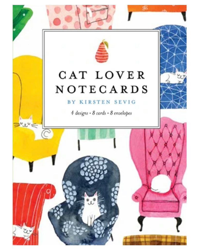 Dog/Cat Lovers Notecards  Skandisk Cat  