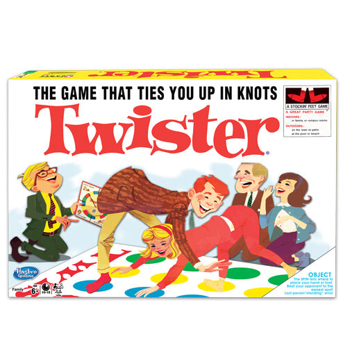 Classic Twister Game  Winning Moves   