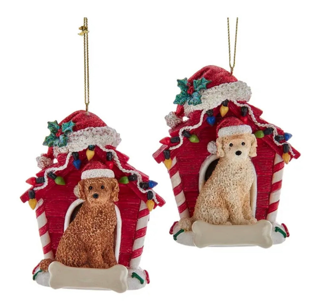 Labradoodle Personalized Ornament  Kurt Adler   