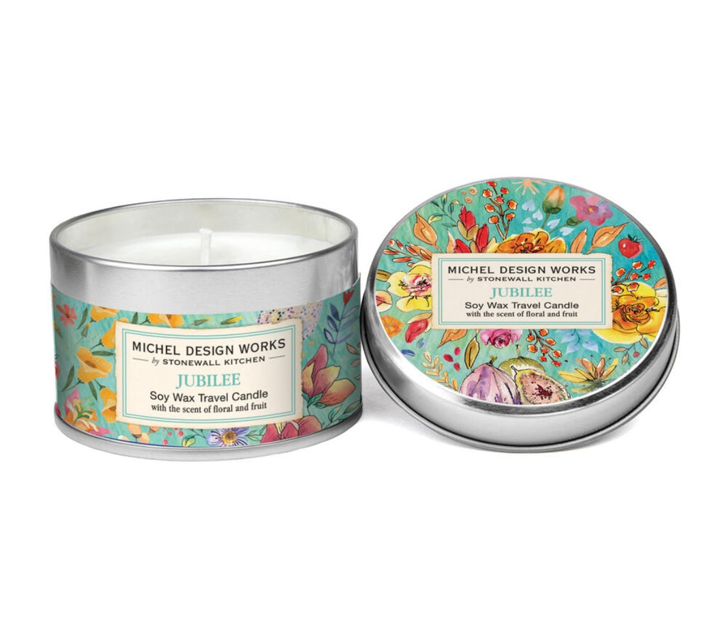 Jubilee Hand Soap & Candle  Michel Travel Candle  